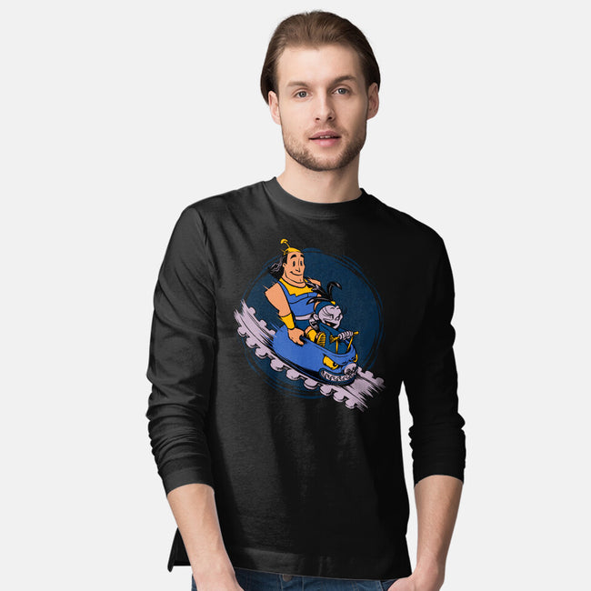 Emperor New Rollercoaster-Mens-Long Sleeved-Tee-Studio Mootant