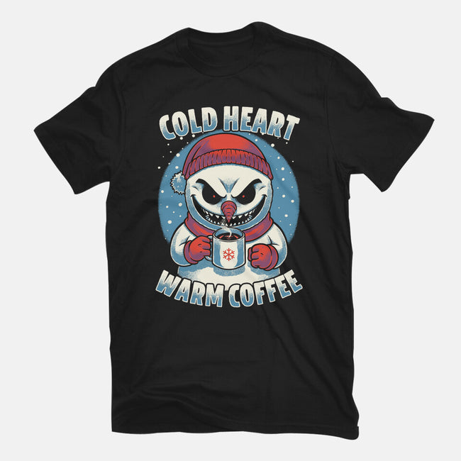 Snowman Evil Coffee-Unisex-Basic-Tee-Studio Mootant