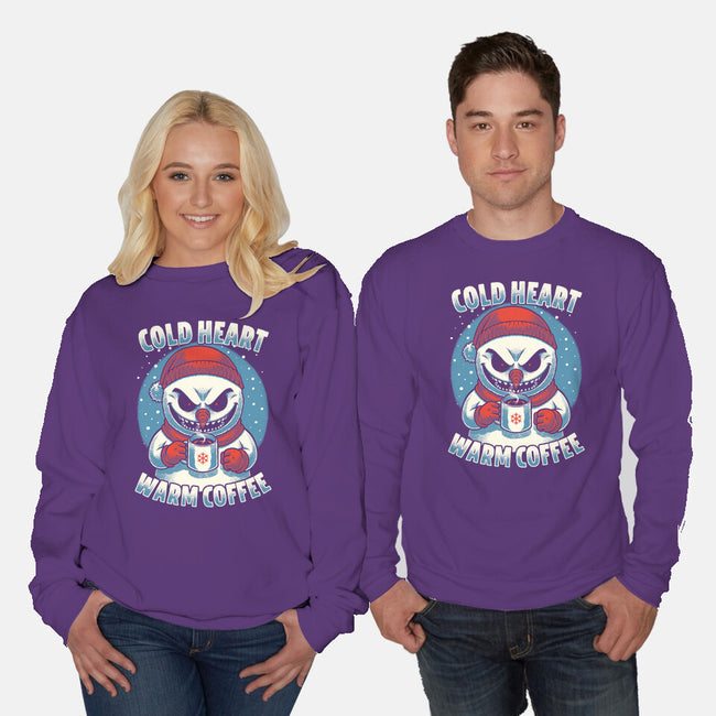 Snowman Evil Coffee-Unisex-Crew Neck-Sweatshirt-Studio Mootant