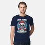 Snowman Evil Coffee-Mens-Premium-Tee-Studio Mootant