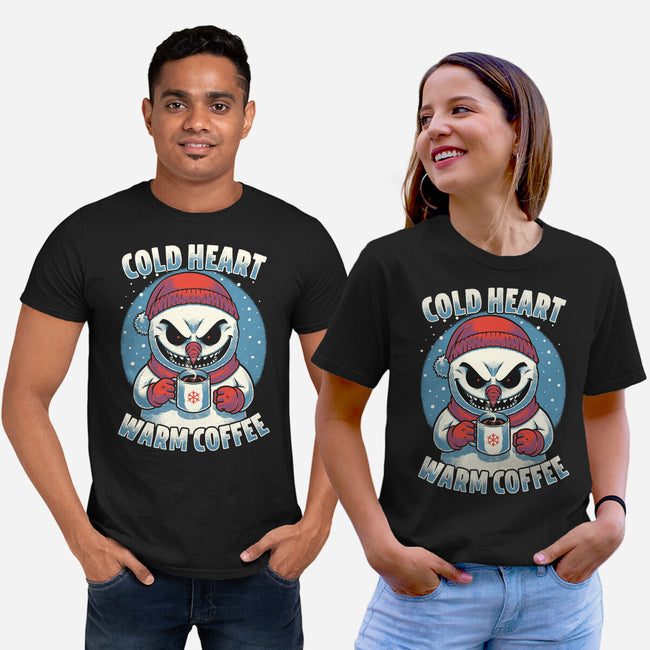 Snowman Evil Coffee-Unisex-Basic-Tee-Studio Mootant