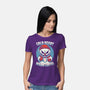 Snowman Evil Coffee-Womens-Basic-Tee-Studio Mootant