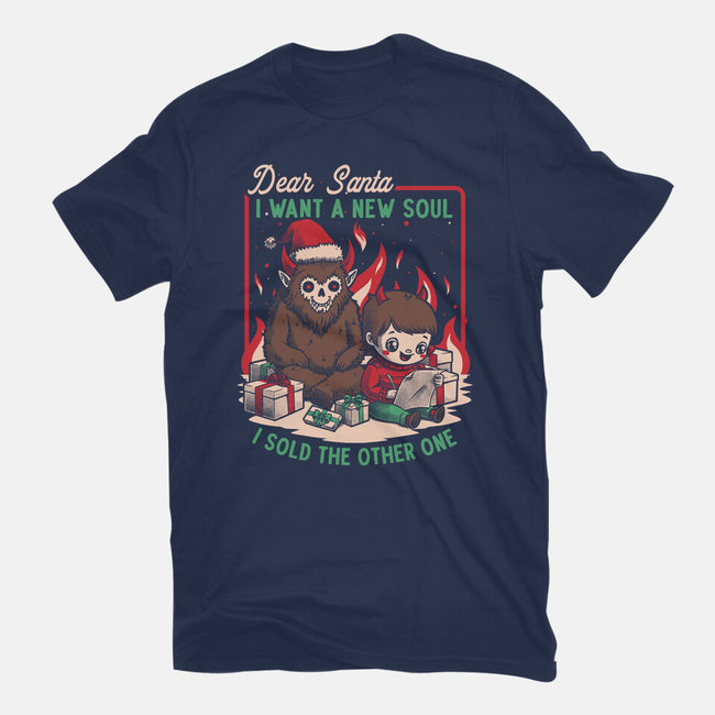 Christmas Demon Pact-Youth-Basic-Tee-Studio Mootant