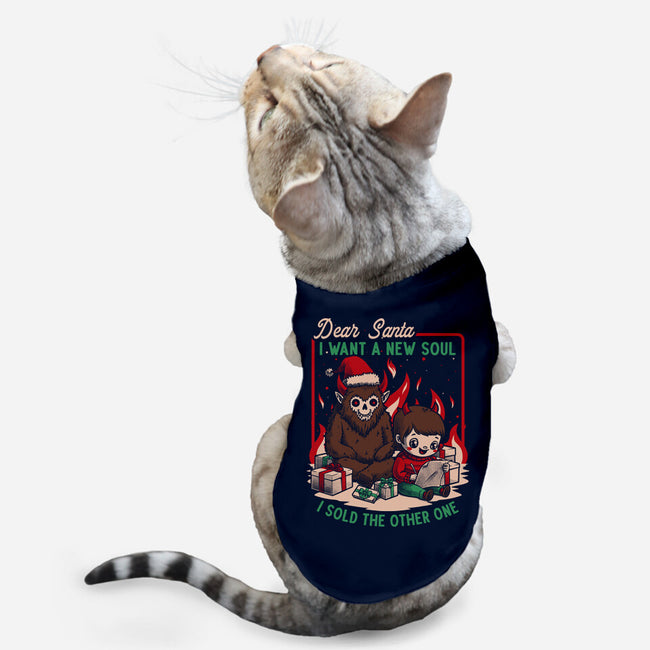 Christmas Demon Pact-Cat-Basic-Pet Tank-Studio Mootant