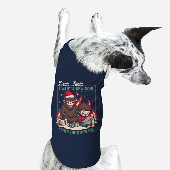 Christmas Demon Pact-Dog-Basic-Pet Tank-Studio Mootant