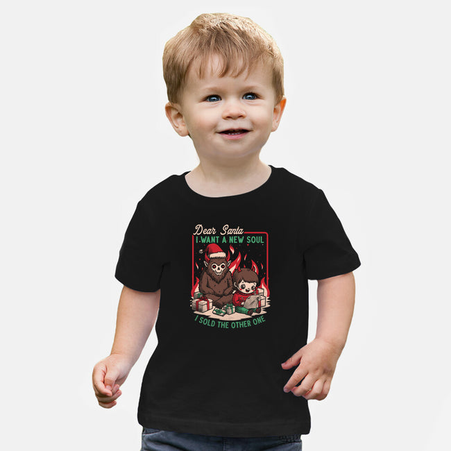 Christmas Demon Pact-Baby-Basic-Tee-Studio Mootant