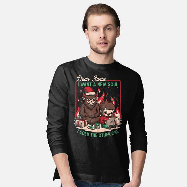 Christmas Demon Pact-Mens-Long Sleeved-Tee-Studio Mootant