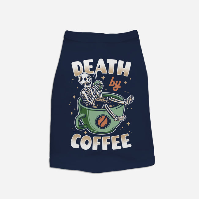 Death By Coffee-Cat-Basic-Pet Tank-Olipop