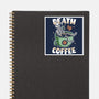 Death By Coffee-None-Glossy-Sticker-Olipop