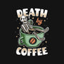 Death By Coffee-None-Stretched-Canvas-Olipop