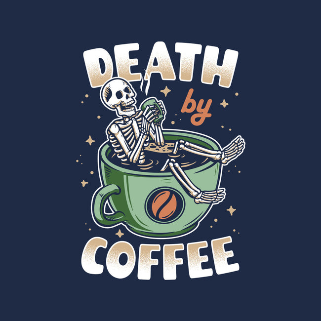 Death By Coffee-Mens-Long Sleeved-Tee-Olipop