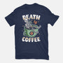 Death By Coffee-Womens-Fitted-Tee-Olipop