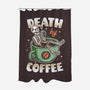 Death By Coffee-None-Polyester-Shower Curtain-Olipop