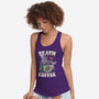 Death By Coffee-Womens-Racerback-Tank-Olipop