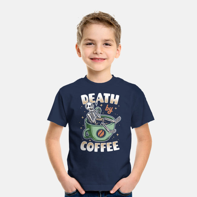 Death By Coffee-Youth-Basic-Tee-Olipop