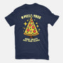 O Pizza Tree-Womens-Fitted-Tee-Boggs Nicolas