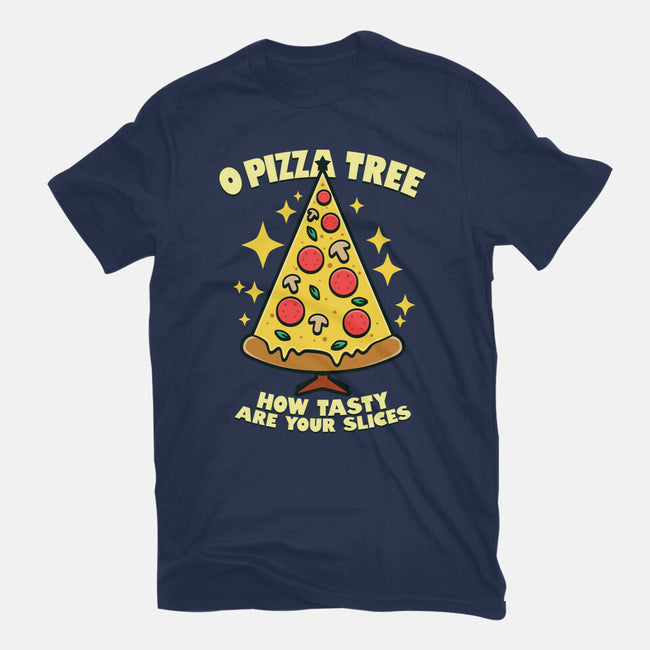 O Pizza Tree-Unisex-Basic-Tee-Boggs Nicolas