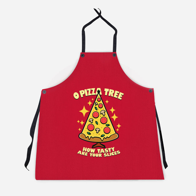 O Pizza Tree-Unisex-Kitchen-Apron-Boggs Nicolas