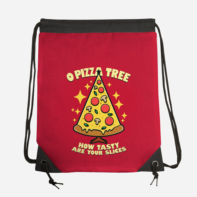 O Pizza Tree-None-Drawstring-Bag-Boggs Nicolas