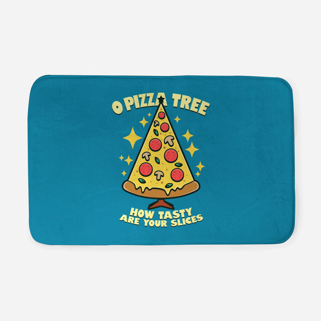 O Pizza Tree-None-Memory Foam-Bath Mat-Boggs Nicolas