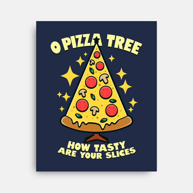 O Pizza Tree-None-Stretched-Canvas-Boggs Nicolas