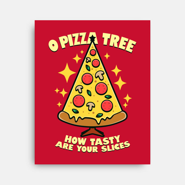 O Pizza Tree-None-Stretched-Canvas-Boggs Nicolas