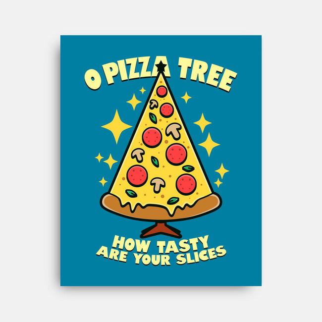 O Pizza Tree-None-Stretched-Canvas-Boggs Nicolas