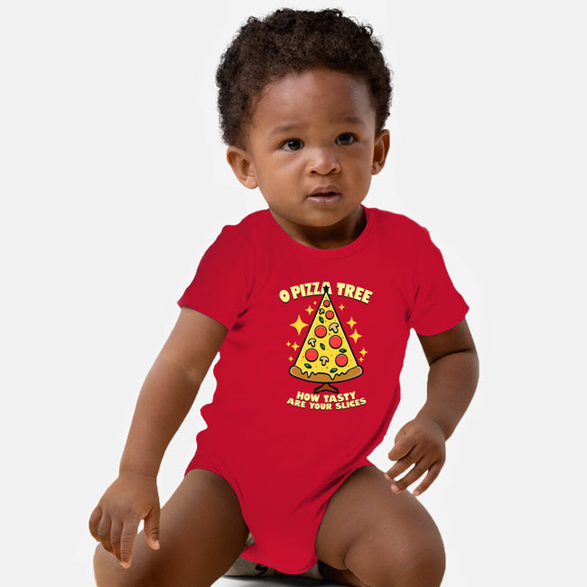 O Pizza Tree-Baby-Basic-Onesie-Boggs Nicolas