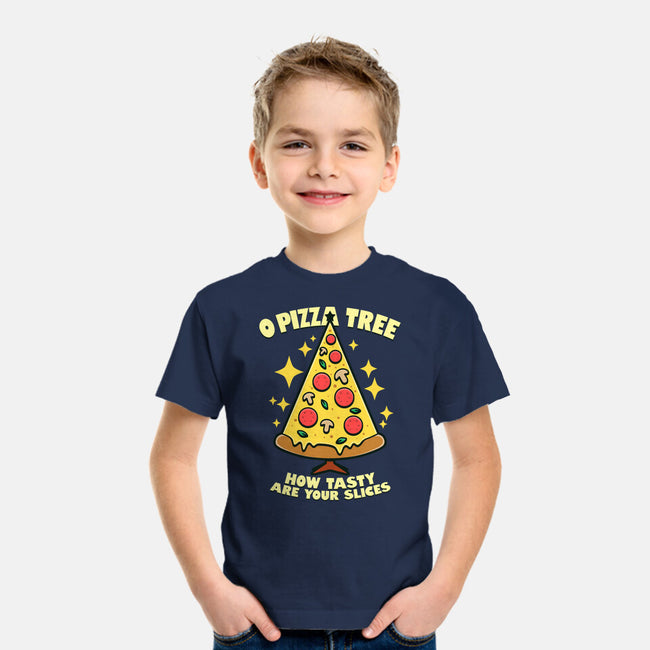 O Pizza Tree-Youth-Basic-Tee-Boggs Nicolas