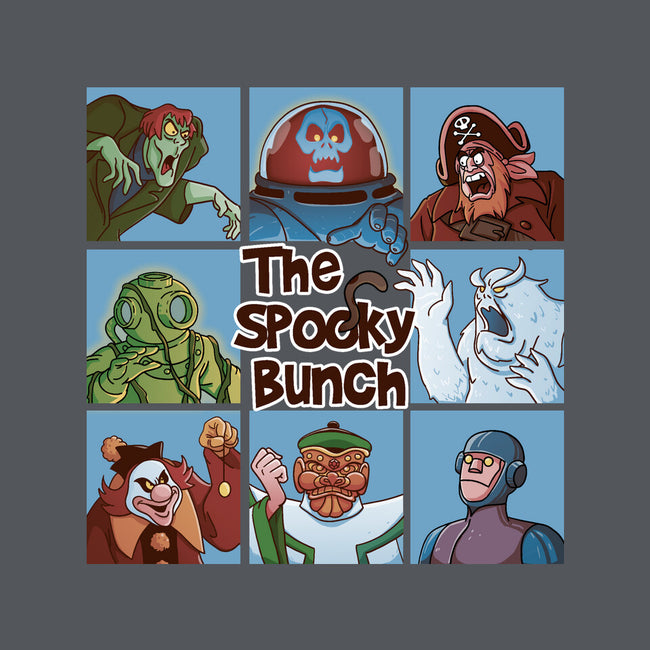 Spooky Bunch-None-Fleece-Blanket-Skullpy