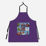 Spooky Bunch-Unisex-Kitchen-Apron-Skullpy