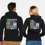 Spooky Bunch-Unisex-Zip-Up-Sweatshirt-Skullpy