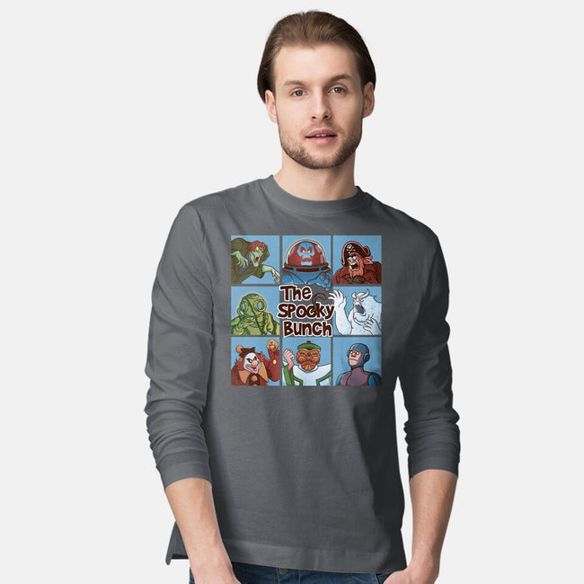 Spooky Bunch-Mens-Long Sleeved-Tee-Skullpy