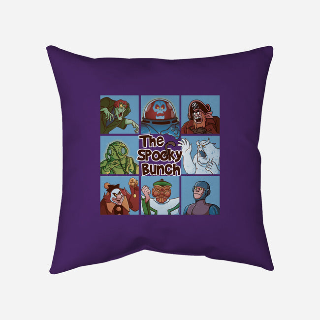 Spooky Bunch-None-Removable Cover w Insert-Throw Pillow-Skullpy