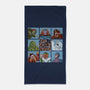 Spooky Bunch-None-Beach-Towel-Skullpy