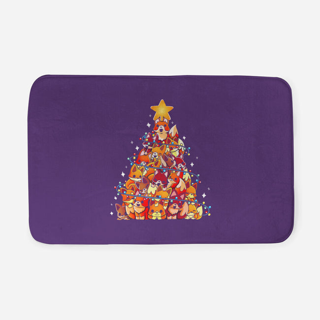 Foxes Tree-None-Memory Foam-Bath Mat-Vallina84