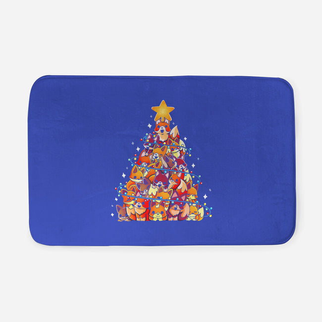 Foxes Tree-None-Memory Foam-Bath Mat-Vallina84