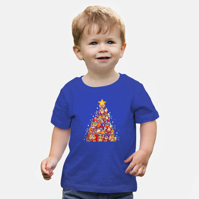 Foxes Tree-Baby-Basic-Tee-Vallina84