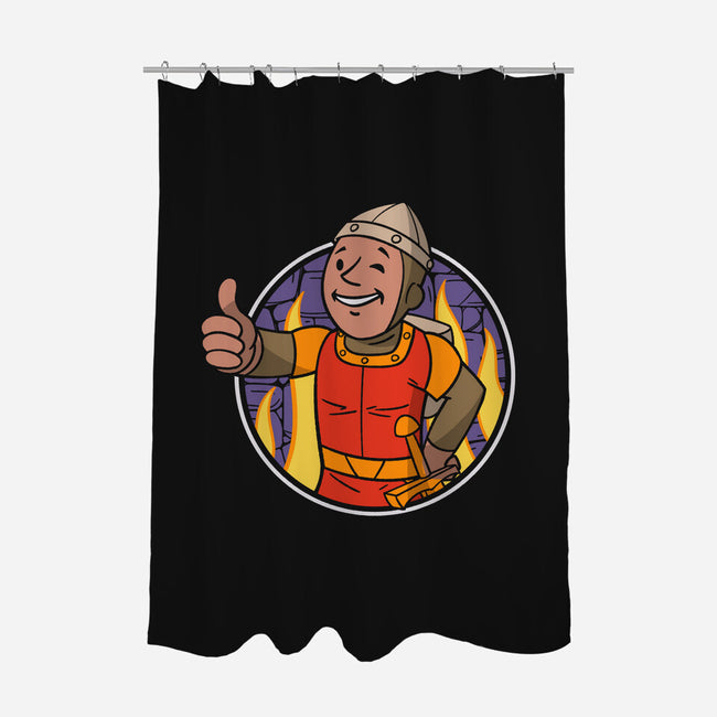 Daring Boy-None-Polyester-Shower Curtain-Getsousa!