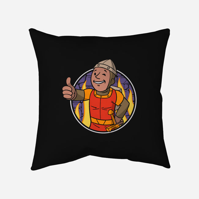 Daring Boy-None-Removable Cover-Throw Pillow-Getsousa!