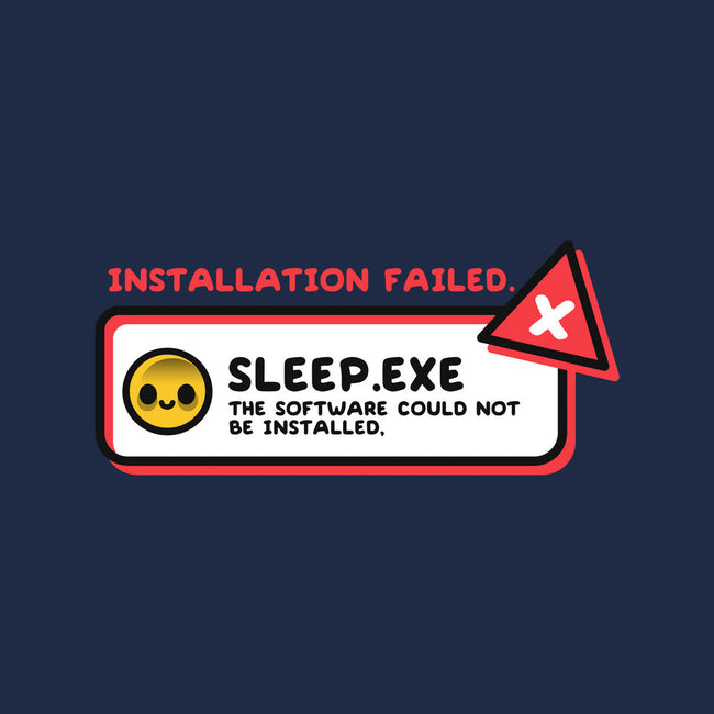 Installation Sleep Failed-None-Matte-Poster-NemiMakeit