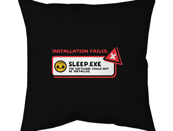 Installation Sleep Failed