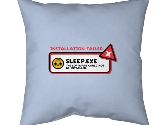 Installation Sleep Failed