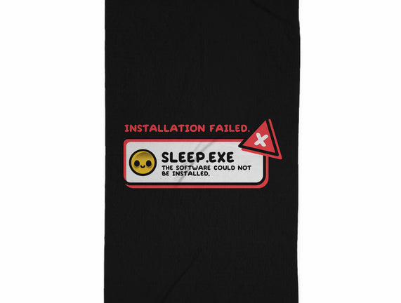 Installation Sleep Failed