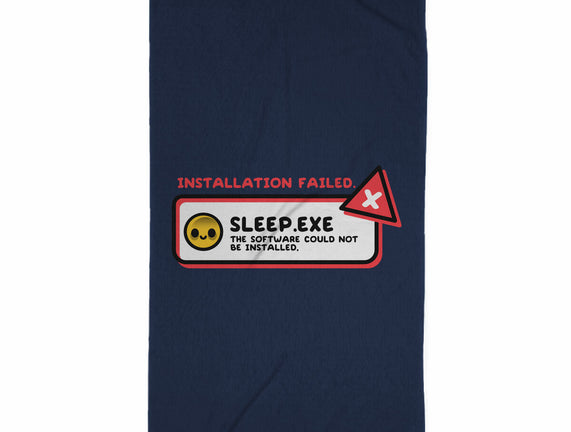 Installation Sleep Failed