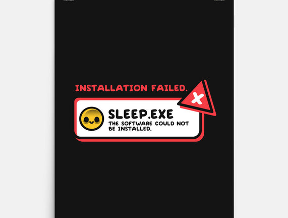 Installation Sleep Failed