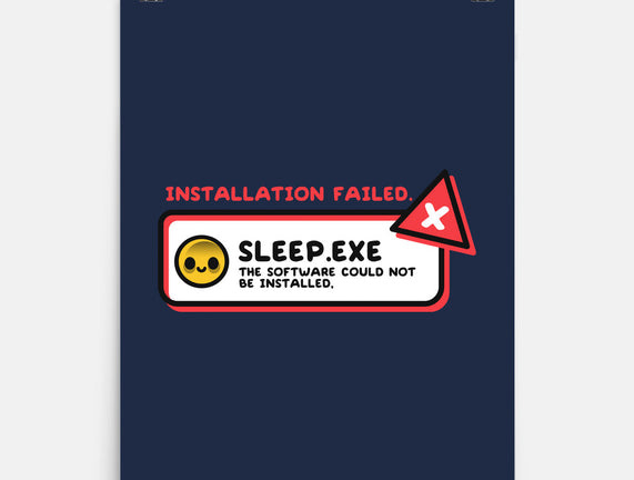 Installation Sleep Failed