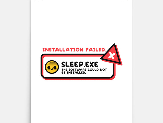 Installation Sleep Failed