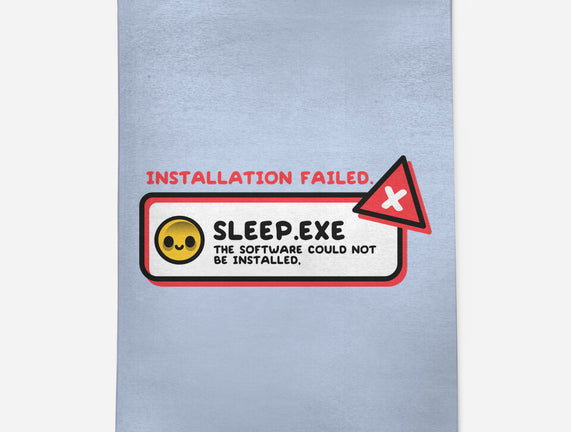 Installation Sleep Failed