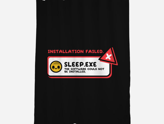 Installation Sleep Failed